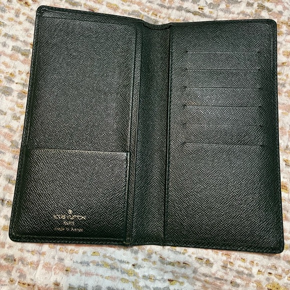 Louis Vuitton Long Wallet/ Taiga Porte Valeurs Organizer Wallet in Taiga leather - Picture 4 of 8